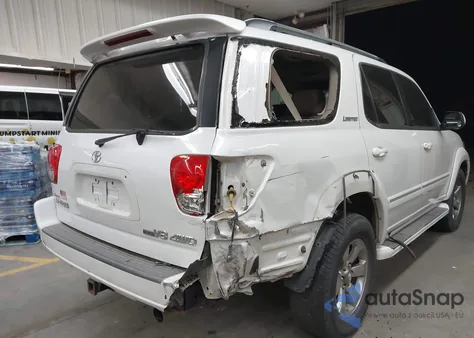 2006 Toyota Sequoia Limited V8 from USA, damaged, VIN 5TDBT48A46S261741